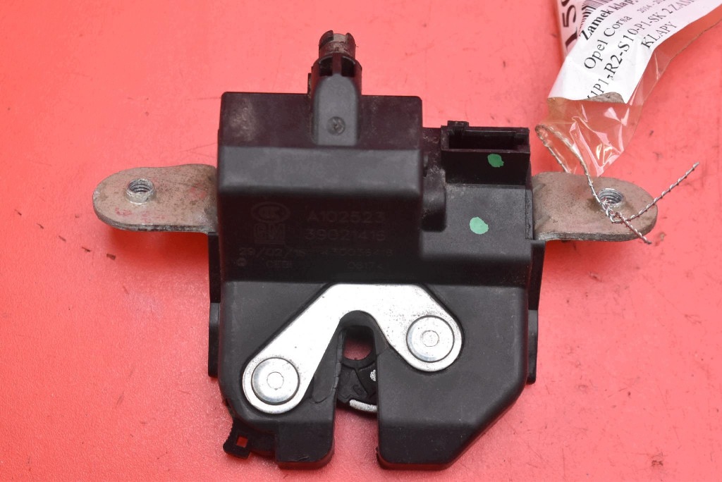 lock bonnet rear part boot 39021416 OPEL CORSA E 5D 14-20