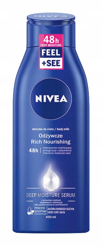 

Odżywczy balsam do ciała Nivea 400ml Nawilżający