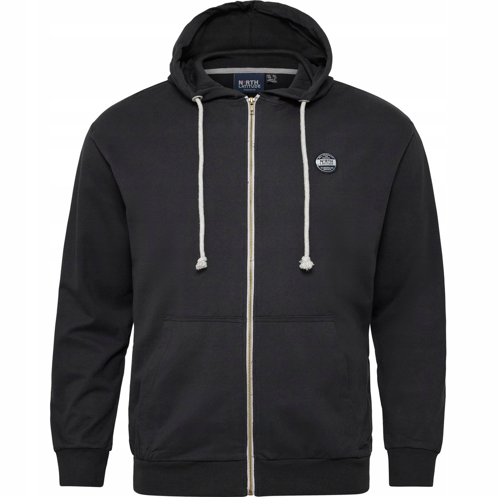 Velká pánská mikina s kapucí North Latitude velké velikosti 4XL