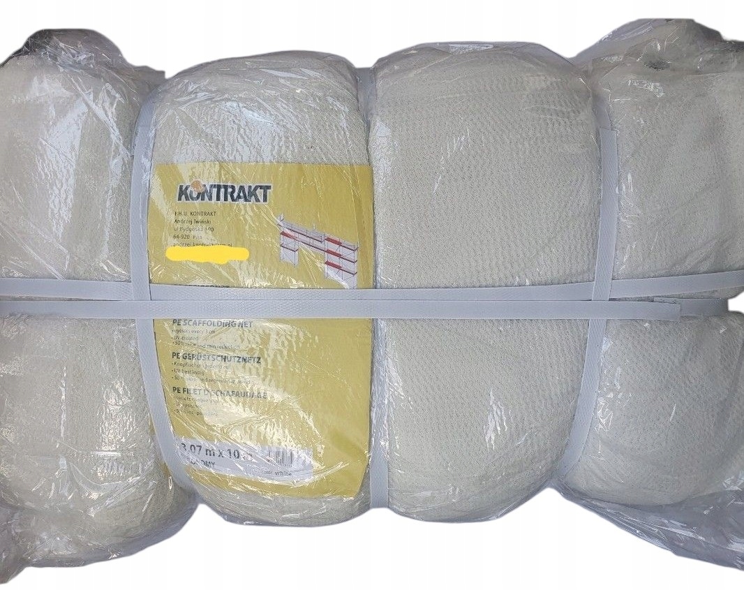 Ochranná síť na lešení rostlin bílá 3,07X20M