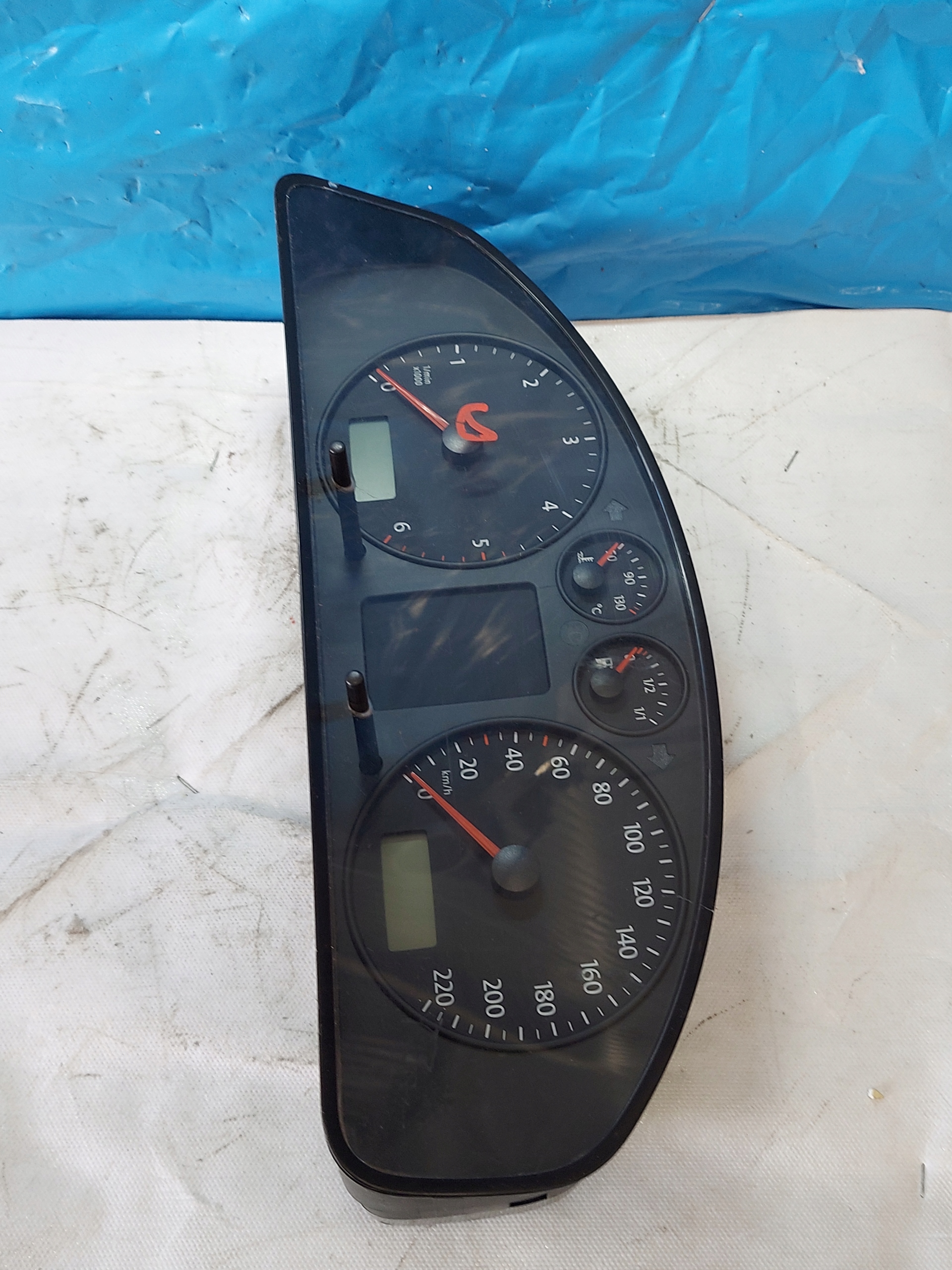 dials clock VW T5 2.5 TDI