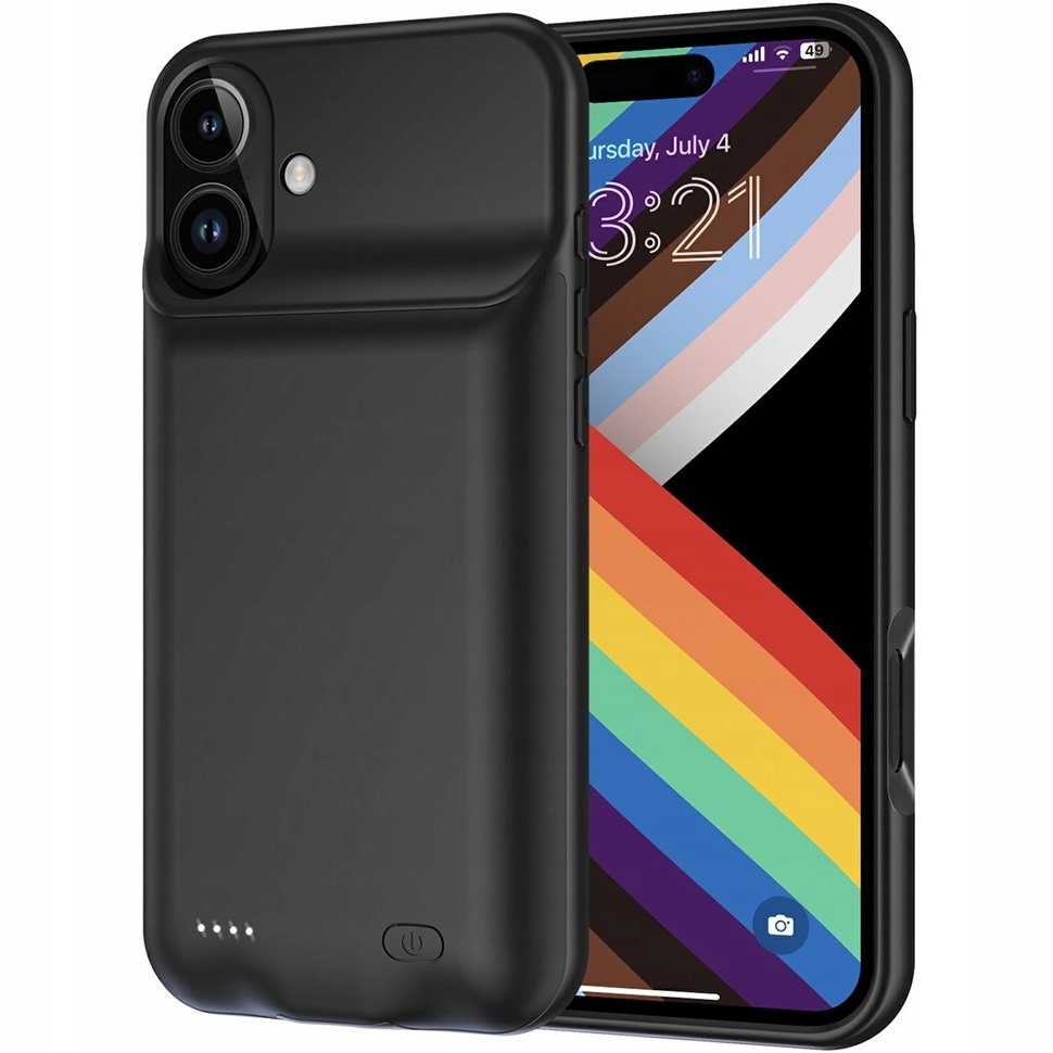 Pouzdro s baterií 6000mAh pro iPhone 17 Obal Kryt
