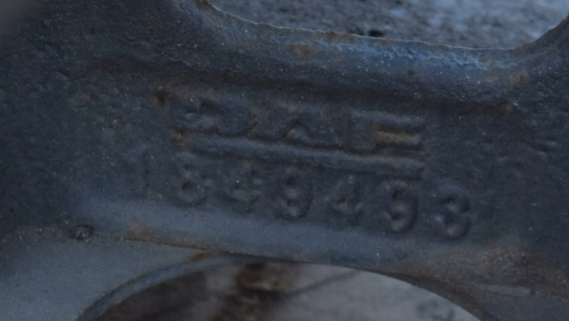 MOCOWANIE RESORA DAF 106 1849493 Car type Cargo vans Trucks