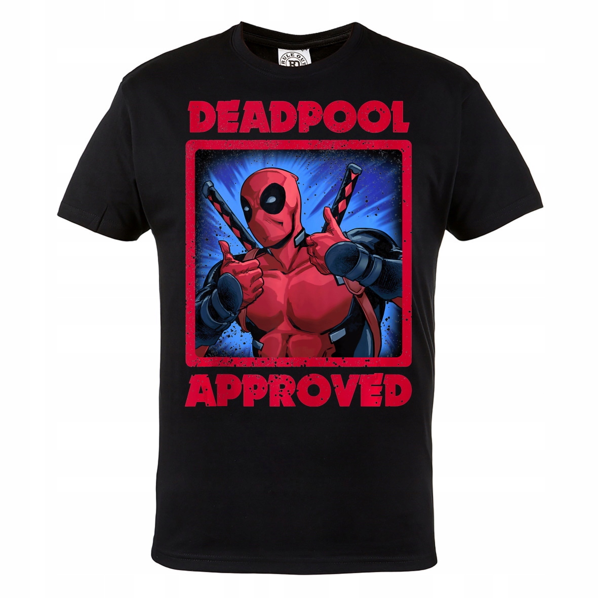 

Męska Koszulka Dla Fana Deadpool Approved Marvel