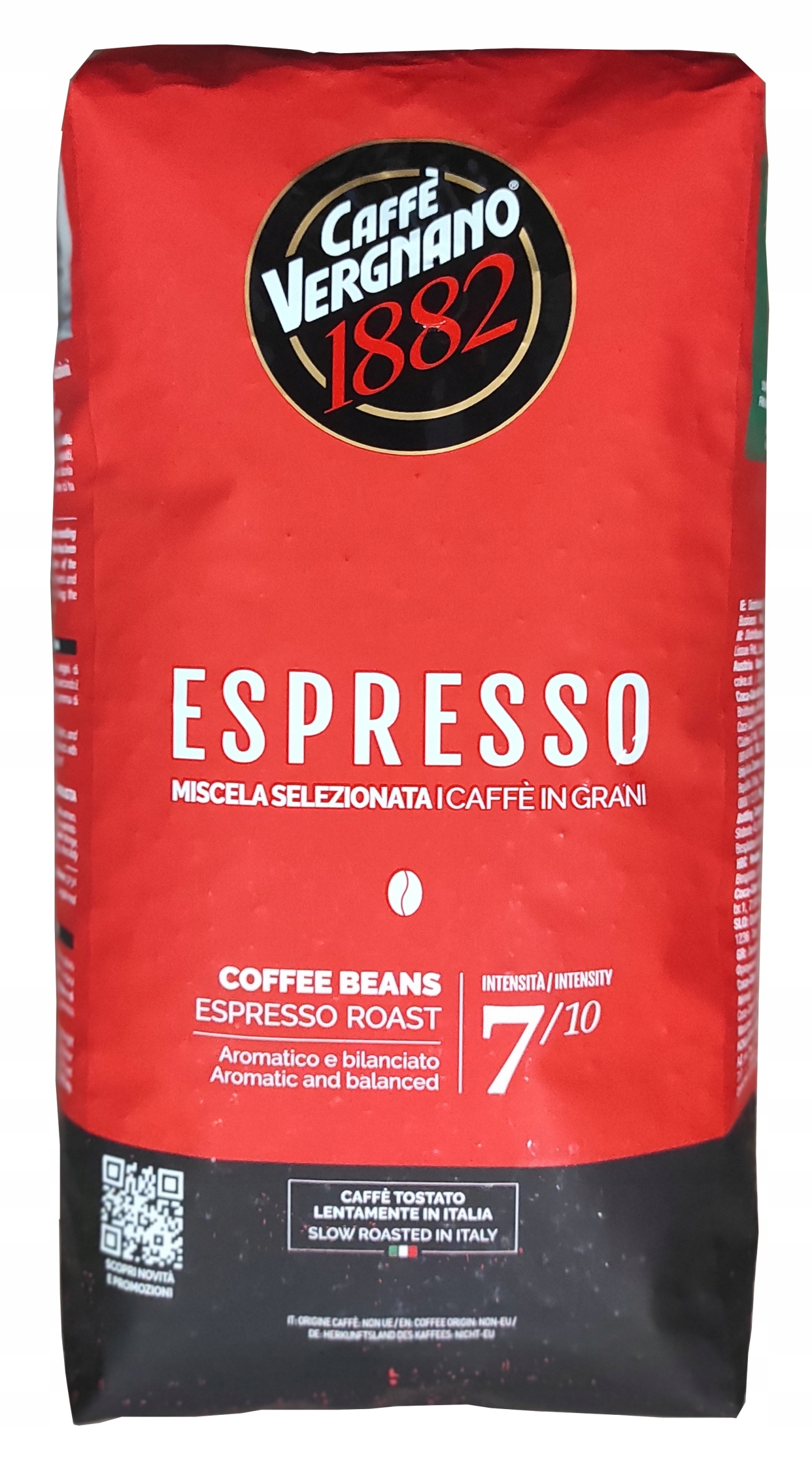 Levně Vergnano Espresso káva káva z Itálie 1 kg