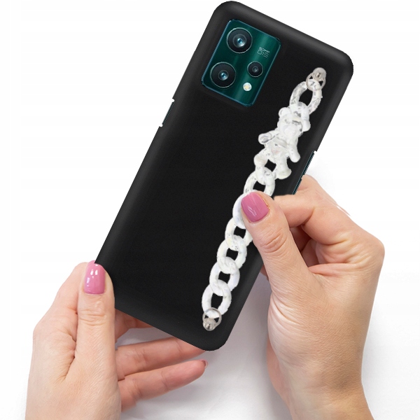 Puzdro Mat Black Blink Pre Realme 9 Pro Plus Biely Medvedík