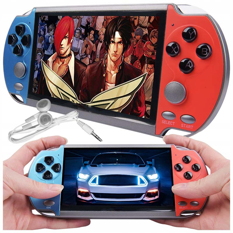 Retro Ręczna Konsola Do Gier X7 Przenośna Gra Wideo Zbudowana 2000+ Gier