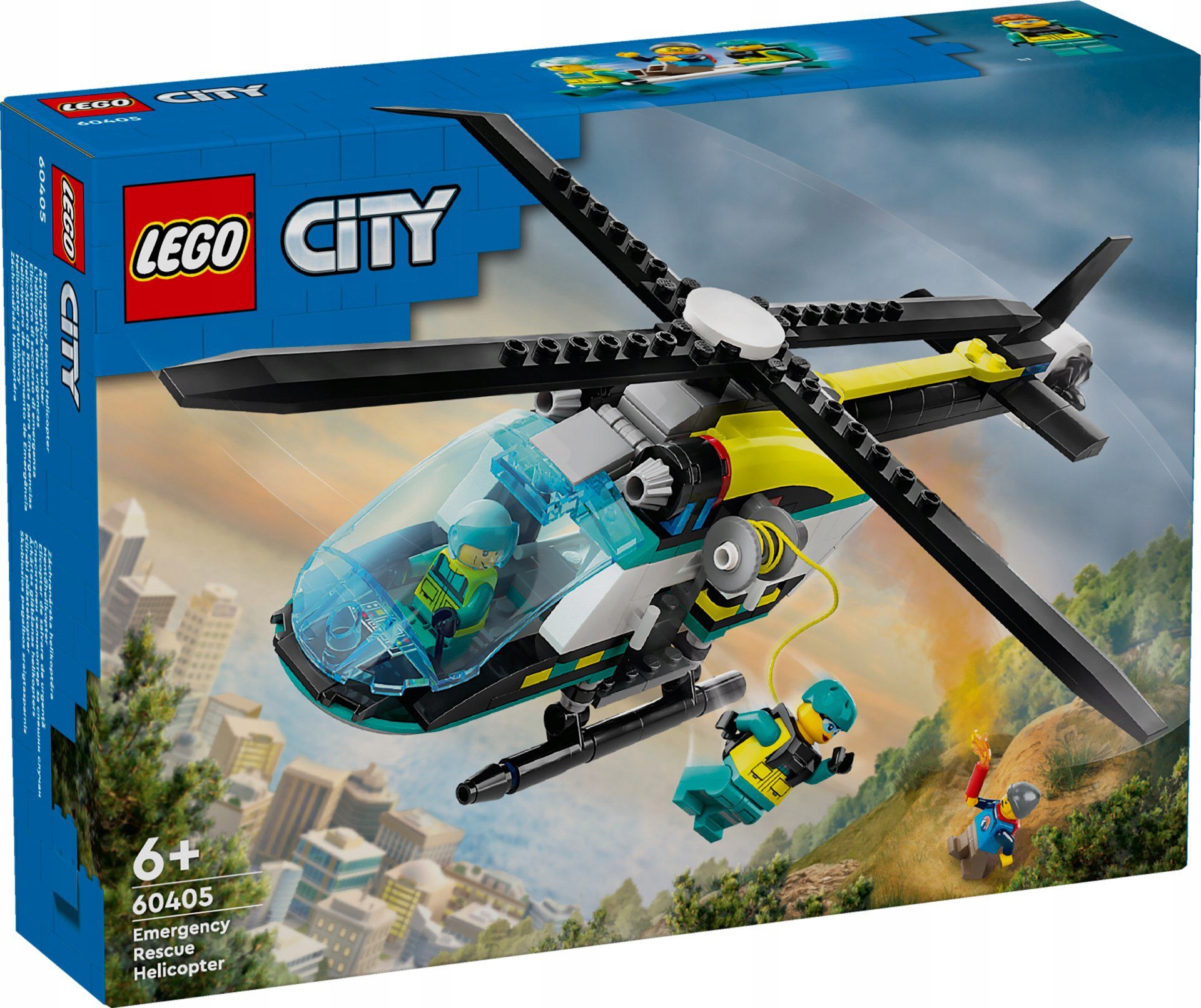 LEGO CITY 60405 HELIKOPTER RATUNKOWY + LEGO 30638 + GRATIS TORBA PREZENT Numer produktu 60405