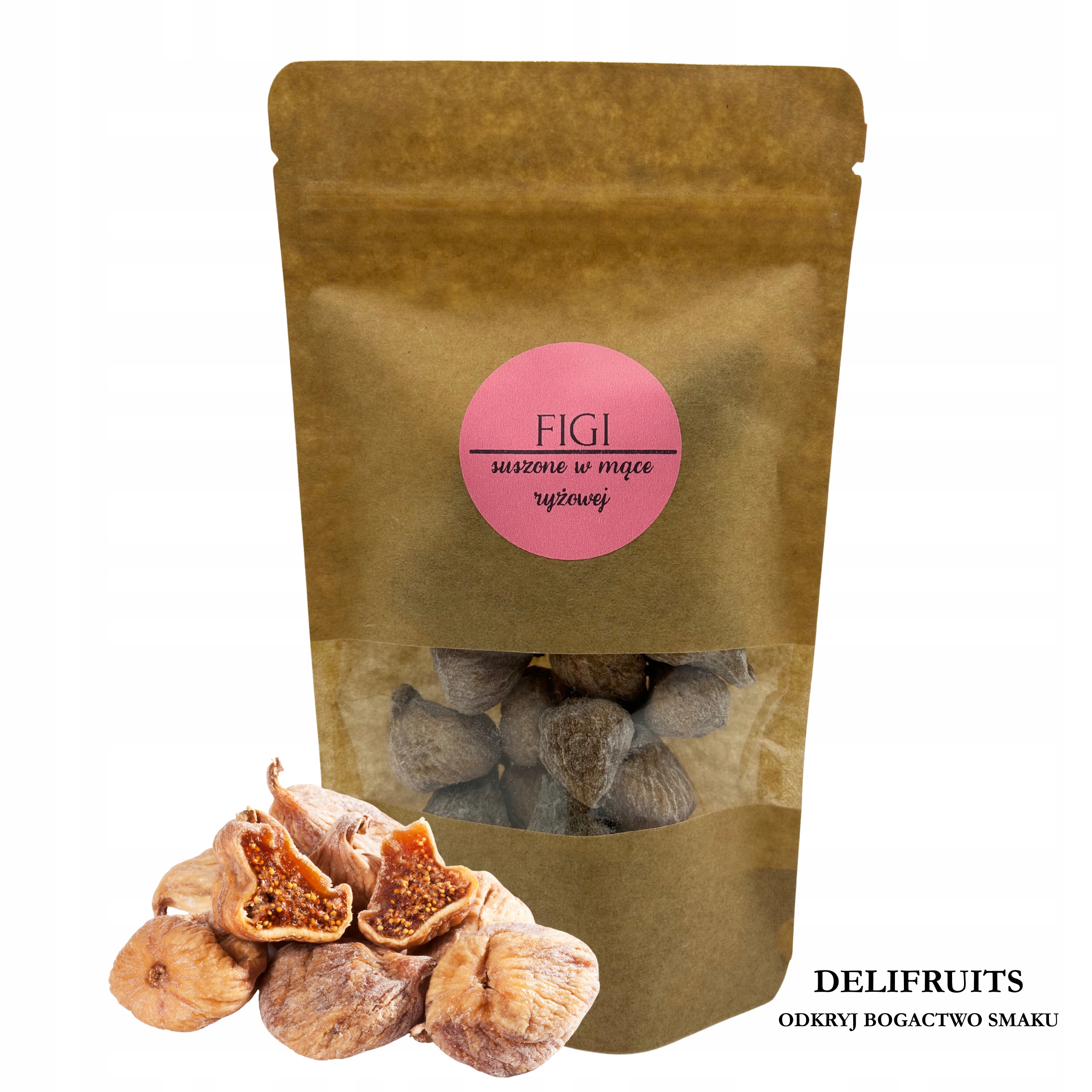 Fíky Sušené V Rýžové Mouce 2,5 Kg (2500 G) Sušené Ovoce