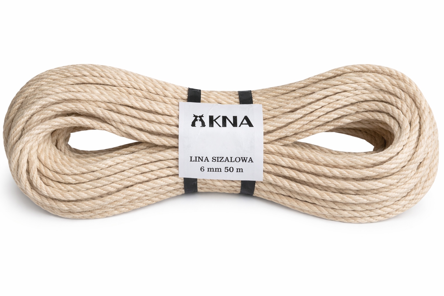 Levně Sisalová Linka Šňůra Sisal 06 na 50 na škrabadlo sloupek pro kočky, do zahrady