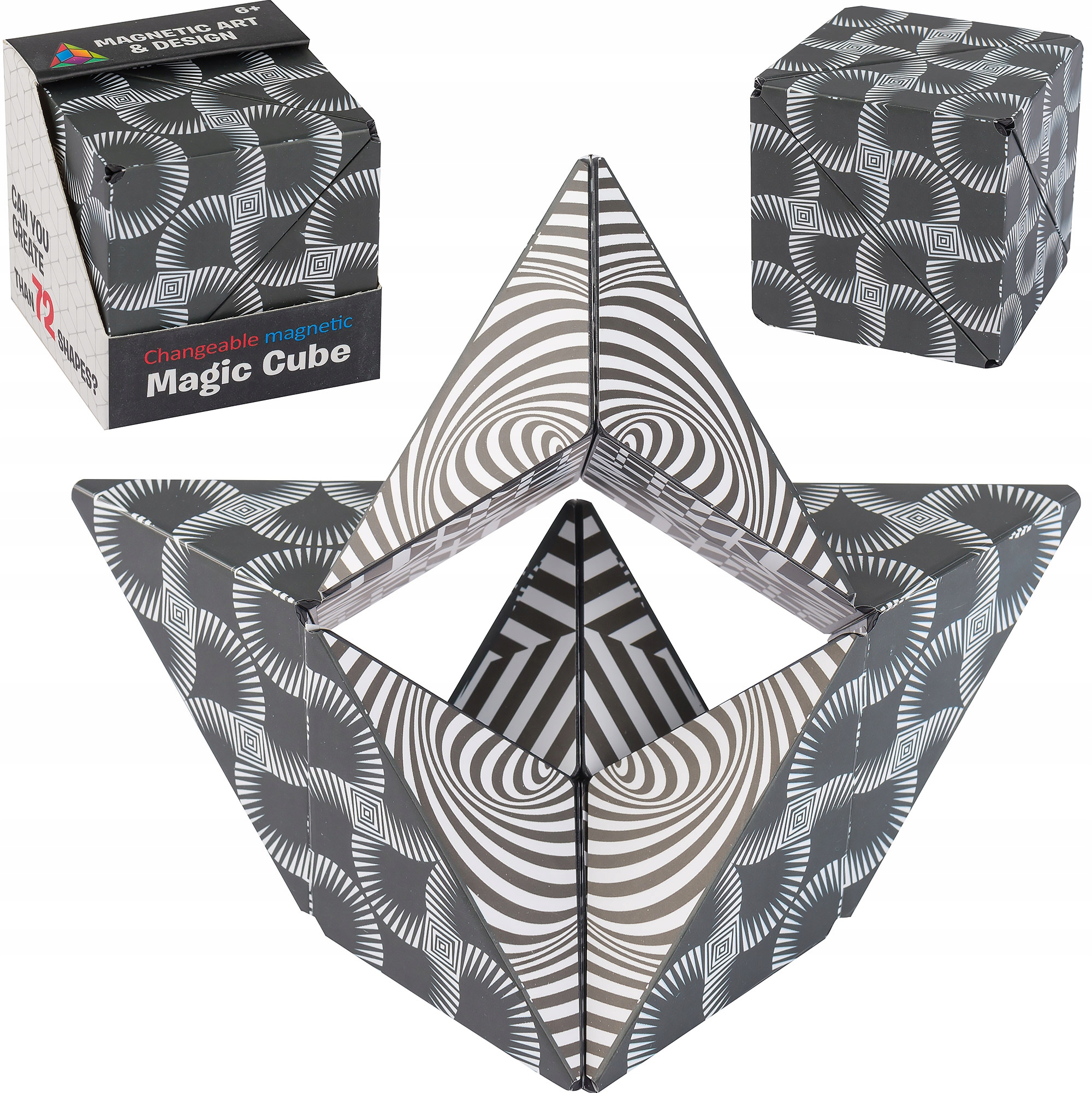 

Magnetic Magic Cube Fidget Antystresowy Kostka