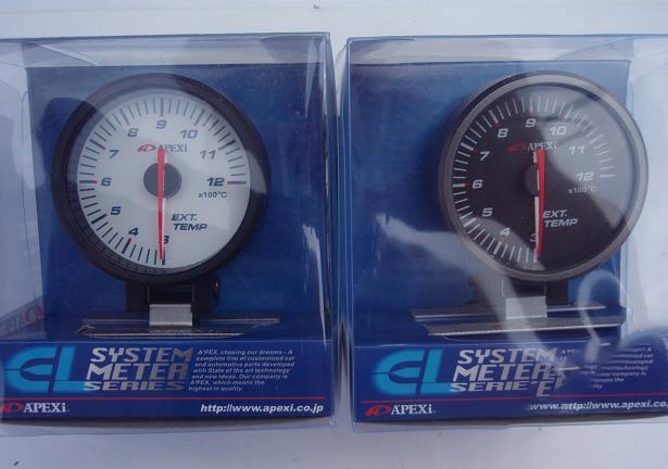 APEXI ELII style EGT 60mm temperatura spalin BIAŁY Producent inny