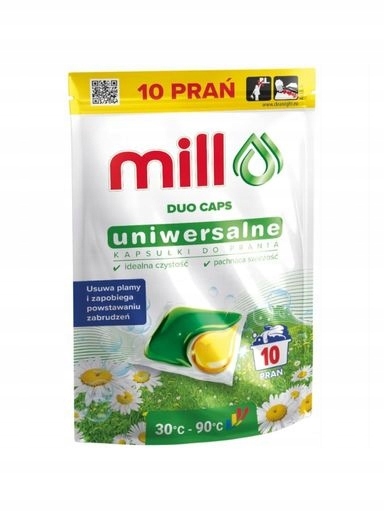 5x Mill Professional Univerzální Kapsle na praní bílého a barevného prádla 10 Ks