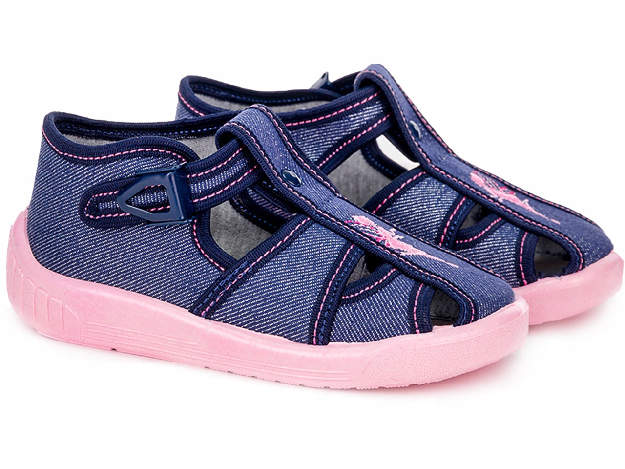 

Kapcie Sandałki Dla Dzieci Domowe Lekkie Papcie 21