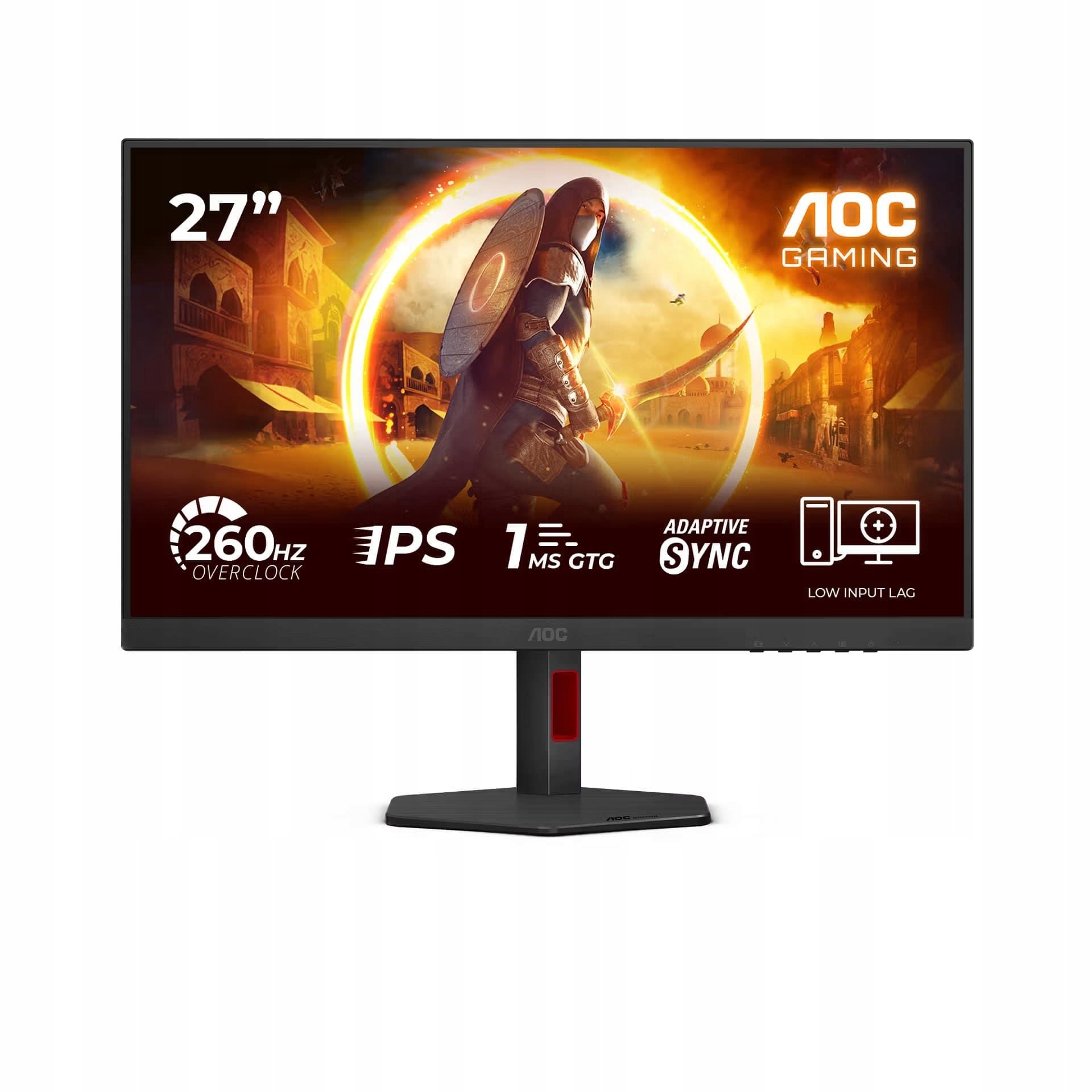 Aoc Mt Ips LCD Wled 27" 27G4ZR Ips panel, 1980x1080, 260Hz, 2xHDMI, …