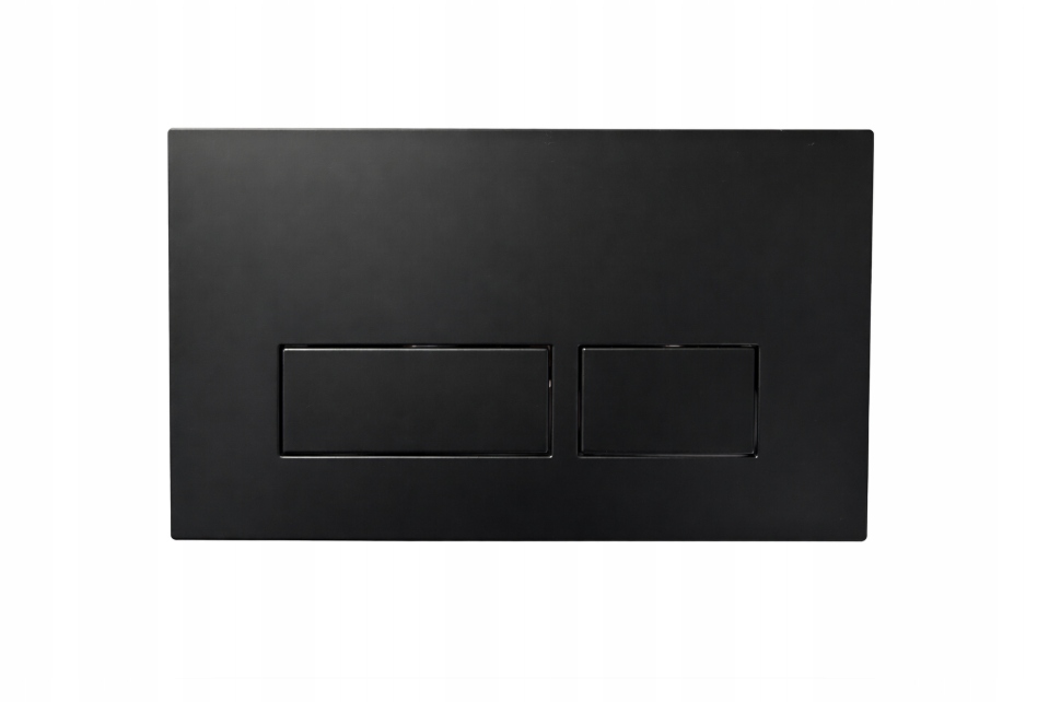 Splachovací tlačítko pro Wc, tlačítko pro splachování černé