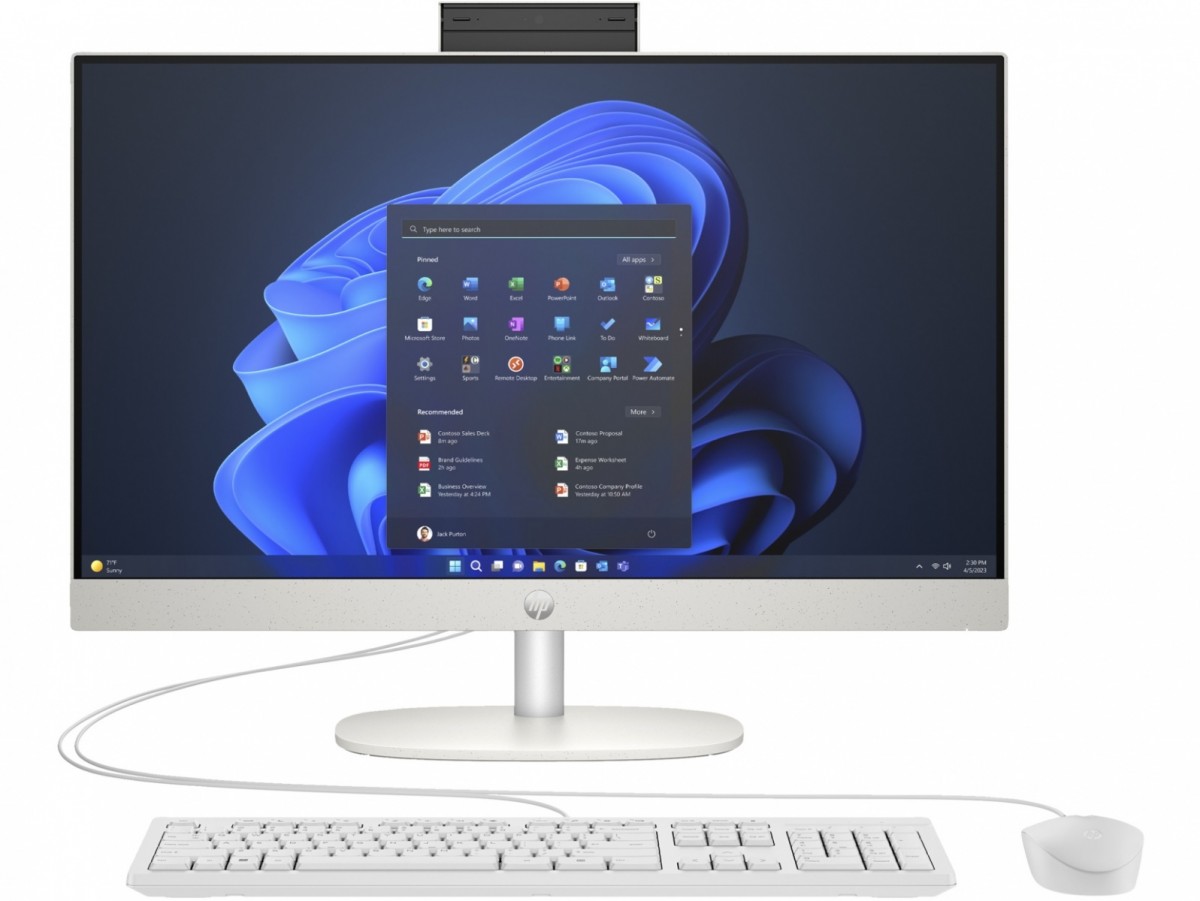 Hp Inc. Komputer All-in-One ProOne 240 G10 U5-125U 512GB/16GB/W11P B6ZB4ET