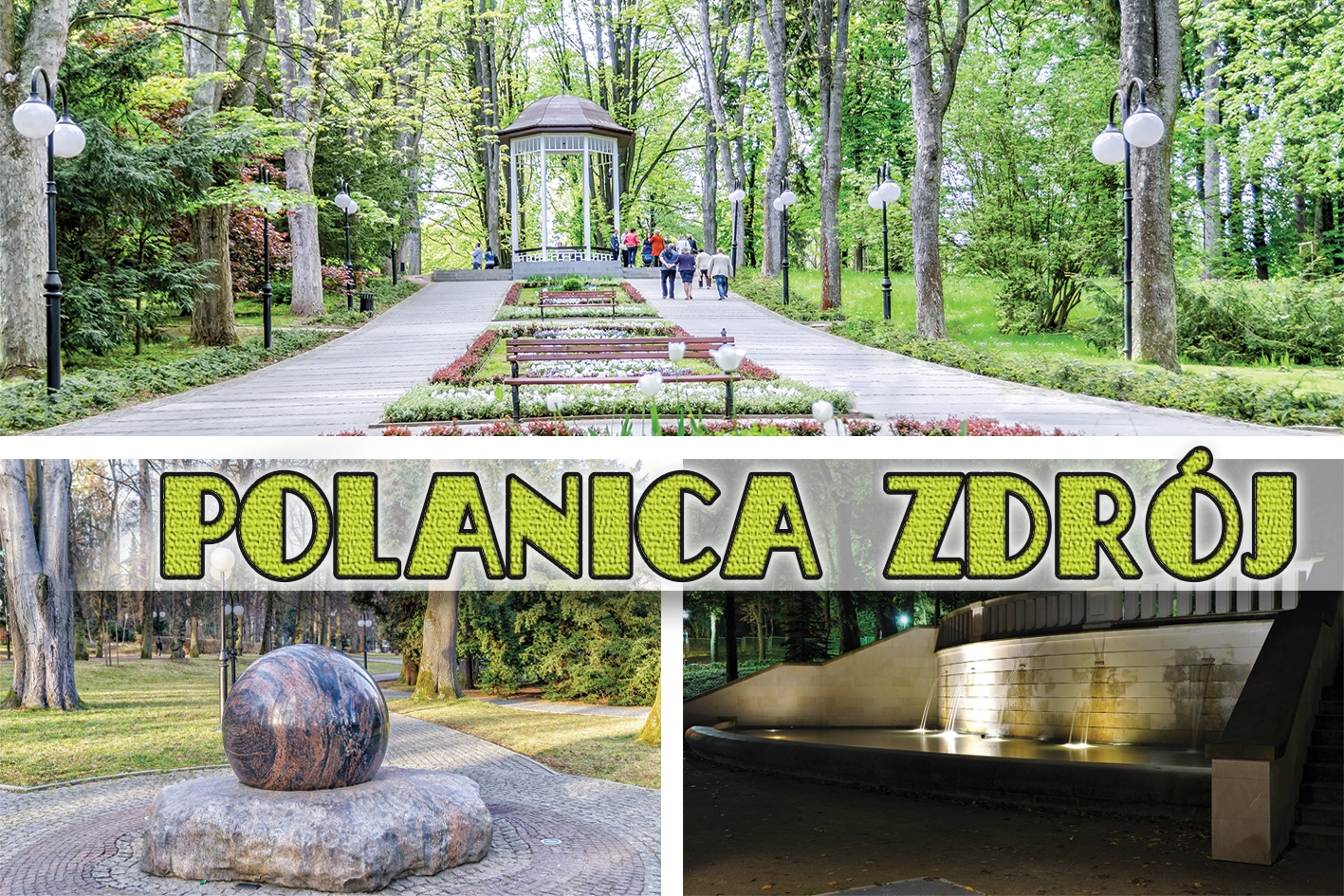 

Magnesy na lodówkę miasta - Polanica Zdrój