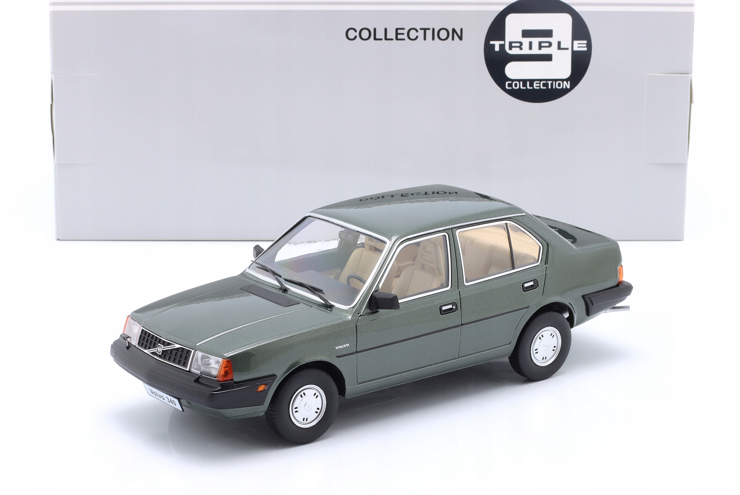 TRIPLE9 Volvo 340 1987 Green metallic 1:18