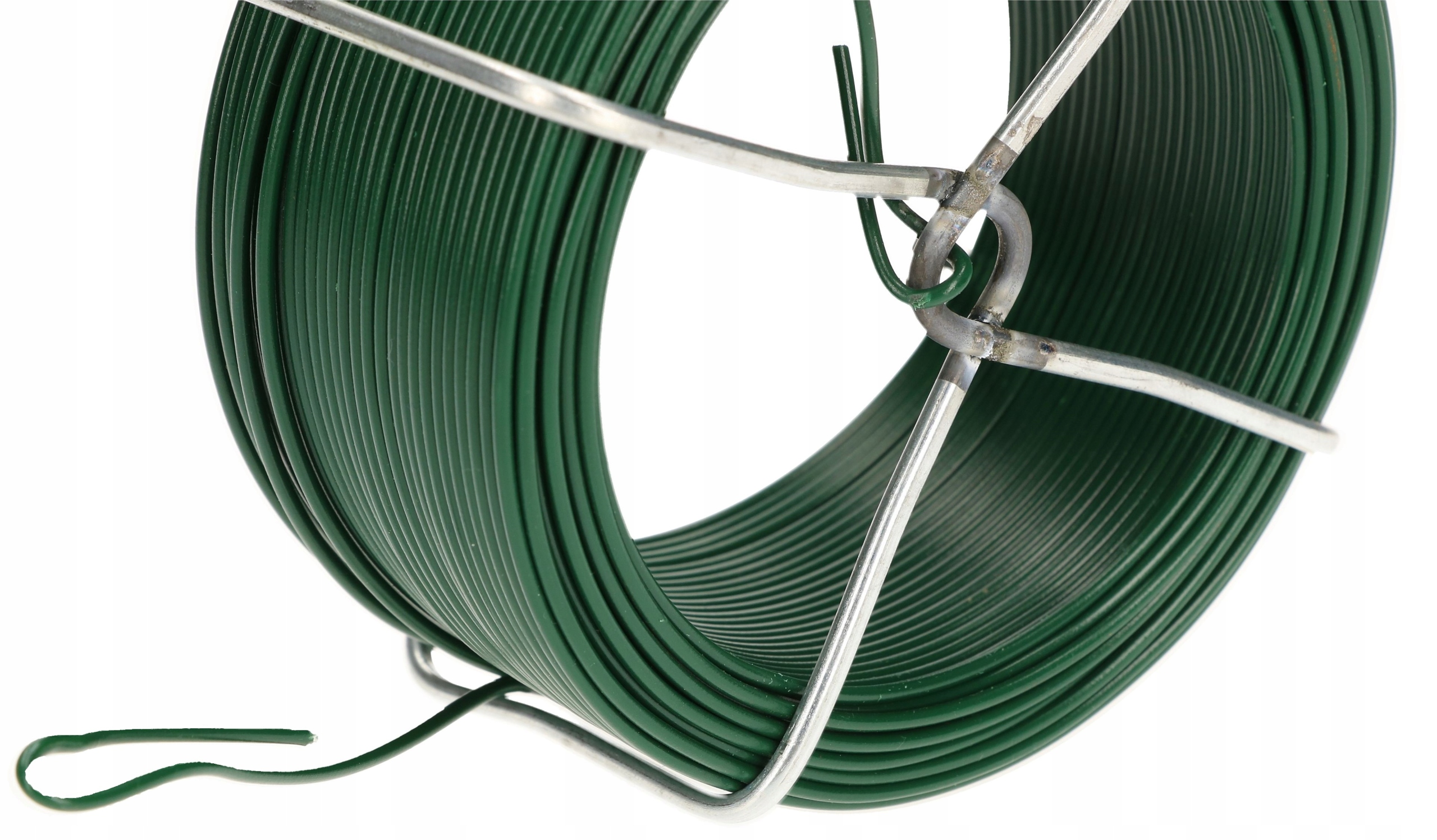 DRUT OGRODNICZY 1,6 PCV 50 M ROŚLIN KWIATÓW FASOLI Marka bez marki