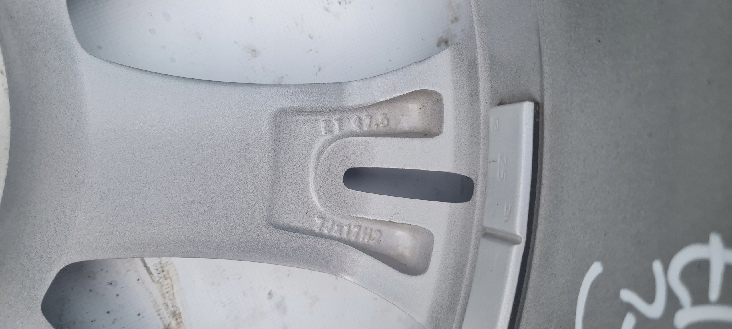 FORD FIESTA MK7 LIFT disk disk 17 ET47.5 7J
