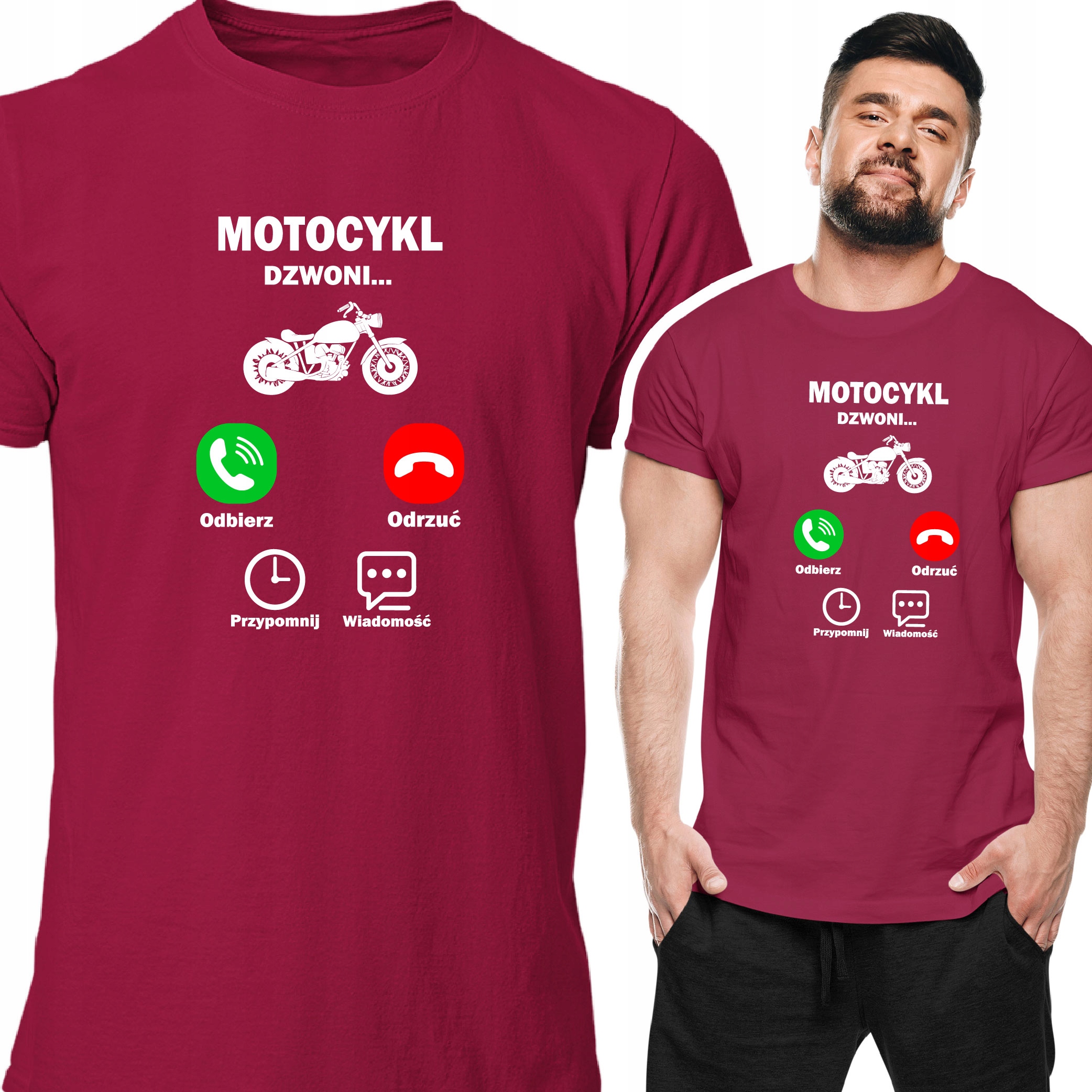 

Koszulka Motocykl Harley Prezent Dla Motocyklisty