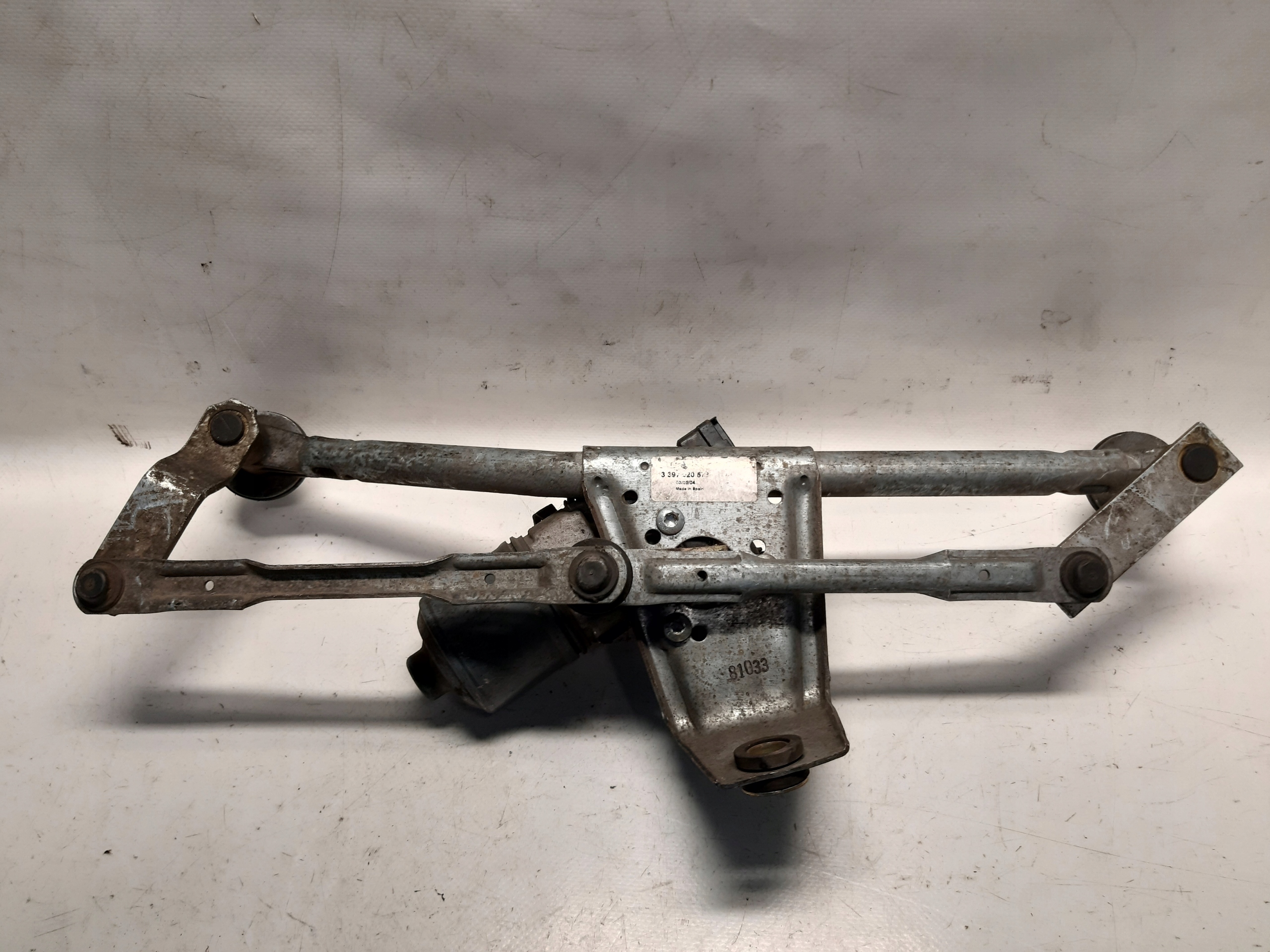 Peugeot 206 Gestänge Motor Wischer vorne