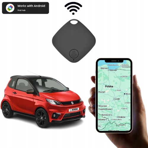 Levně Lokalizátor klíčů Auta Gps Mobilní Bluetooth Tracker pro Android