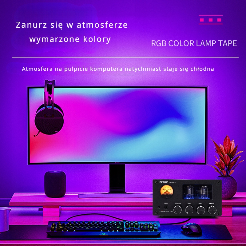 BRZHIFI M7 domowy wzmacniacz mocy wzmacniacz stereo Marka bez marki