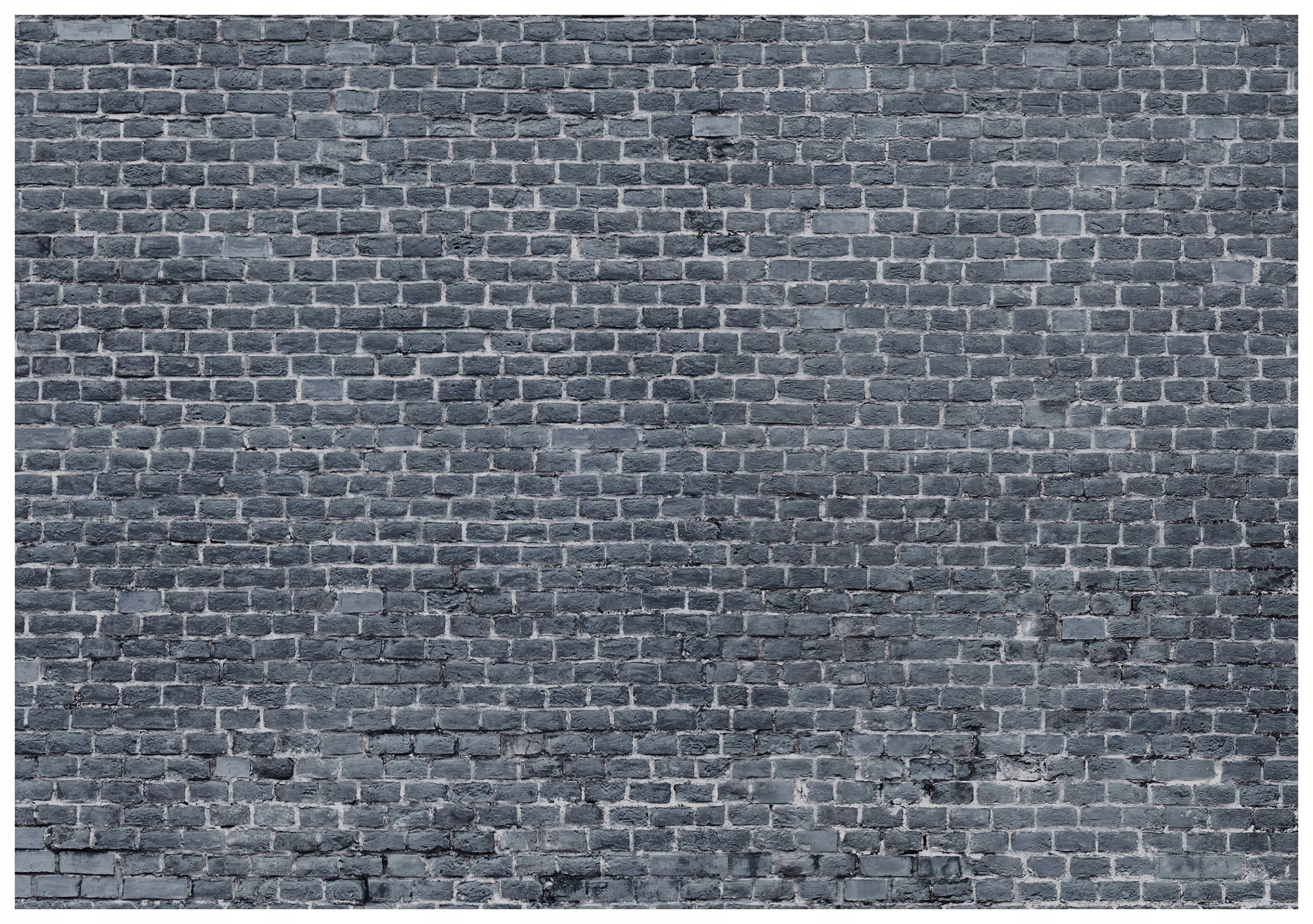 Fototapeta Cihla Loft Šedá Textura 368x280 Cihlová zeď Efekt lepidlo