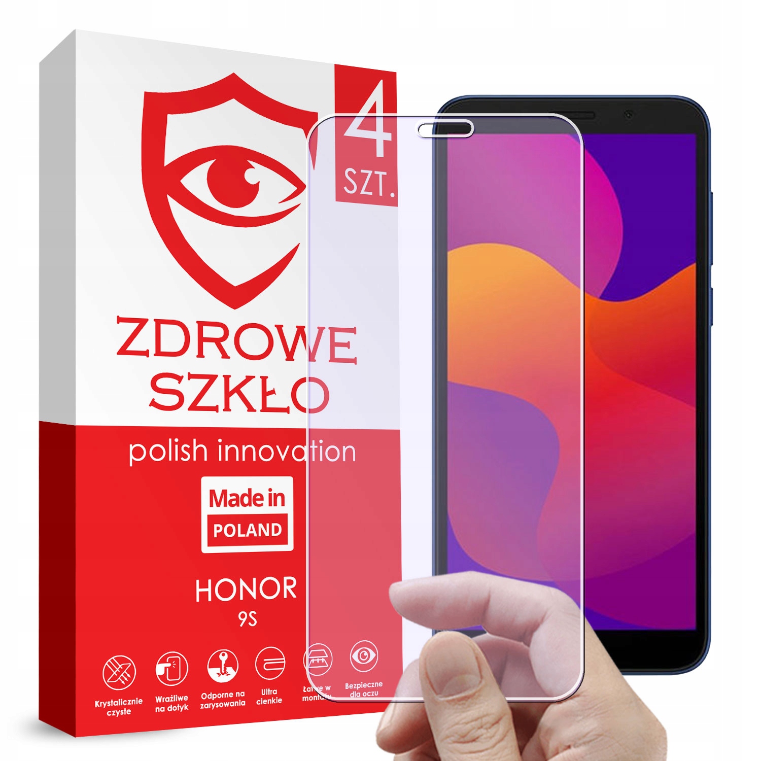 

4x Szkło Hybrydowe Do Honor 9S