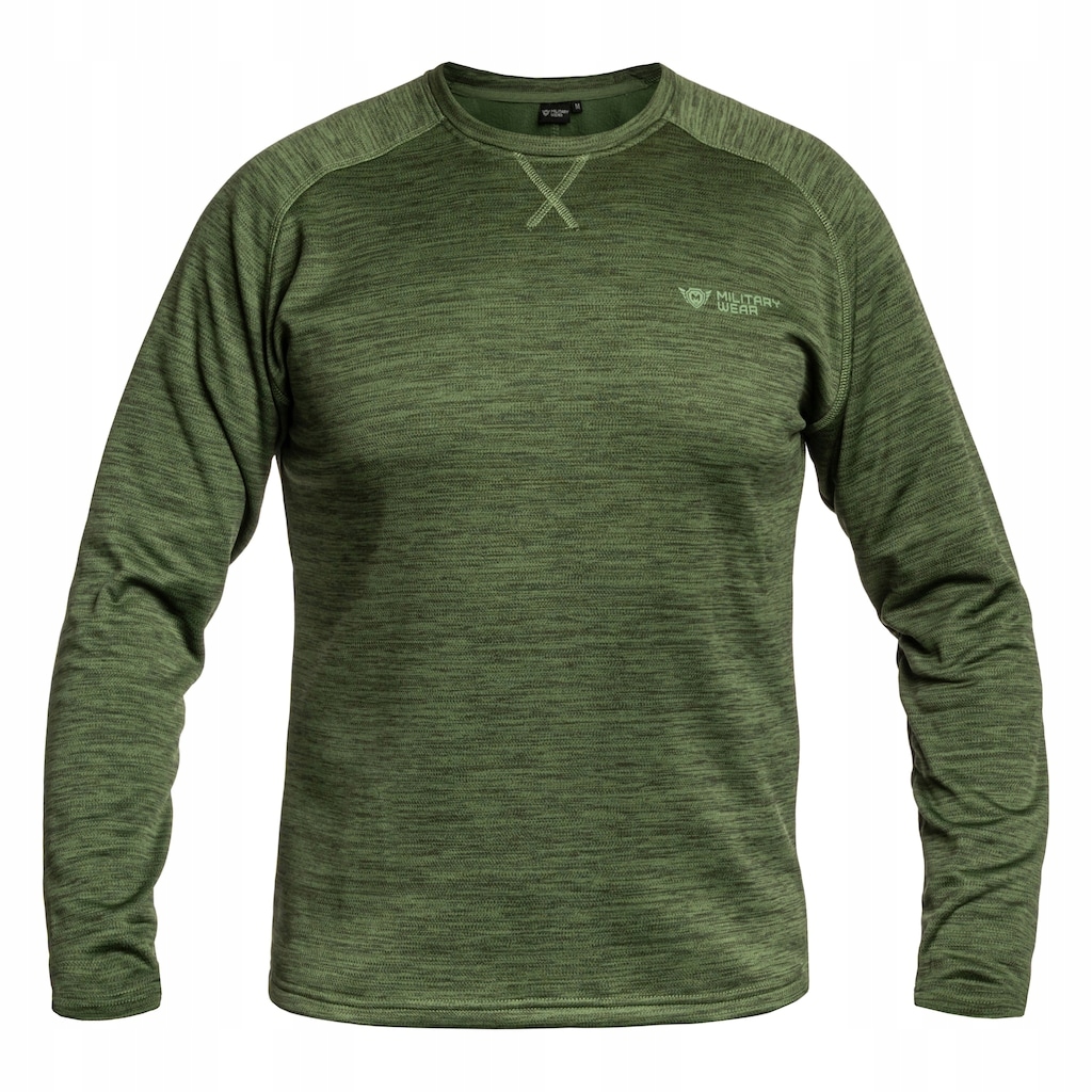 Pánská mikina sportovní prodyšná trénink Military Wear Ghost Layer Green L