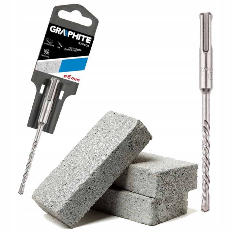 

Graphite Wiertło Sds+ do Betonu 6x110mm