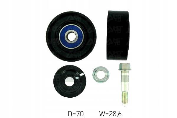 Skf Váleček Vícedrážkového Pásu Toyota 2,5 D-4D Skf