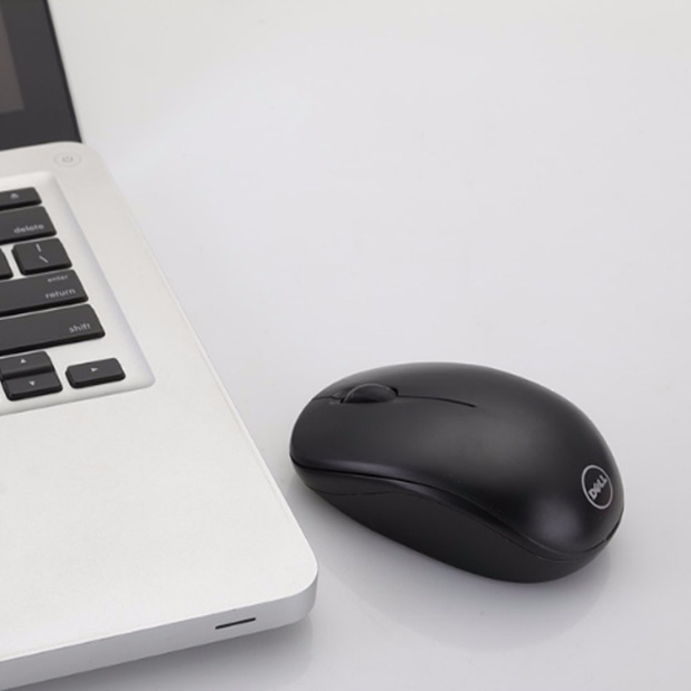 BEZPRZEWODOWA MYSZKA KOMPUTEROWA DELL USB WM126 CZARNA Rozdzielczość myszy 1000 dpi