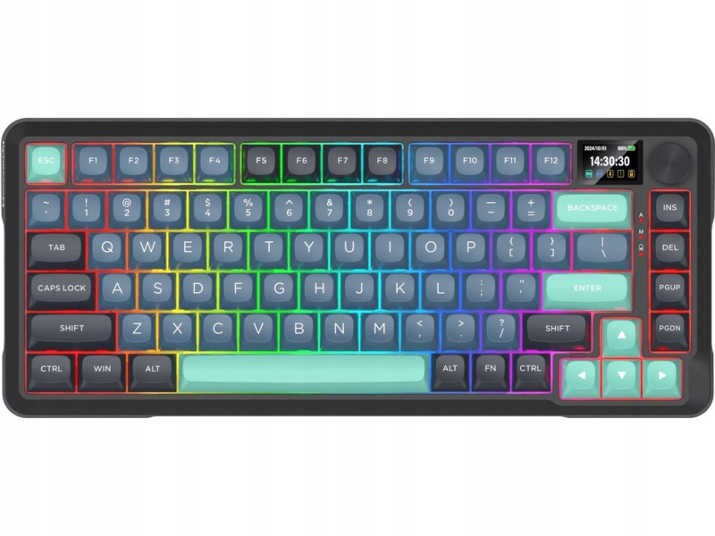 Klawiatura Redragon K724GBG Behemoth Pro Rgb Czarny