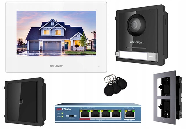 Videodomofonový Set Domofonový Panel Hikvision