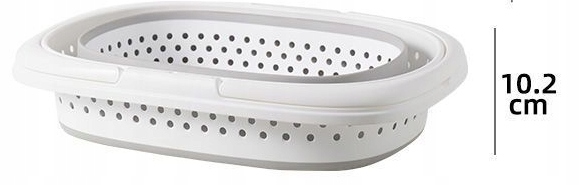 KOSZ NA PRANIE SKŁADANY SILIKONOWY 32 LITRY GIGANT POJEMNY BARDZO DUŻY Pojemność 32 l