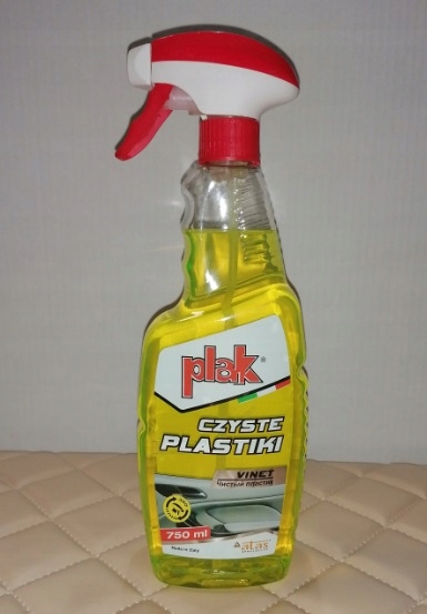 PŁYN PLAK VINET CZYSTE PLASTIKI 750 ML ATOMIZER