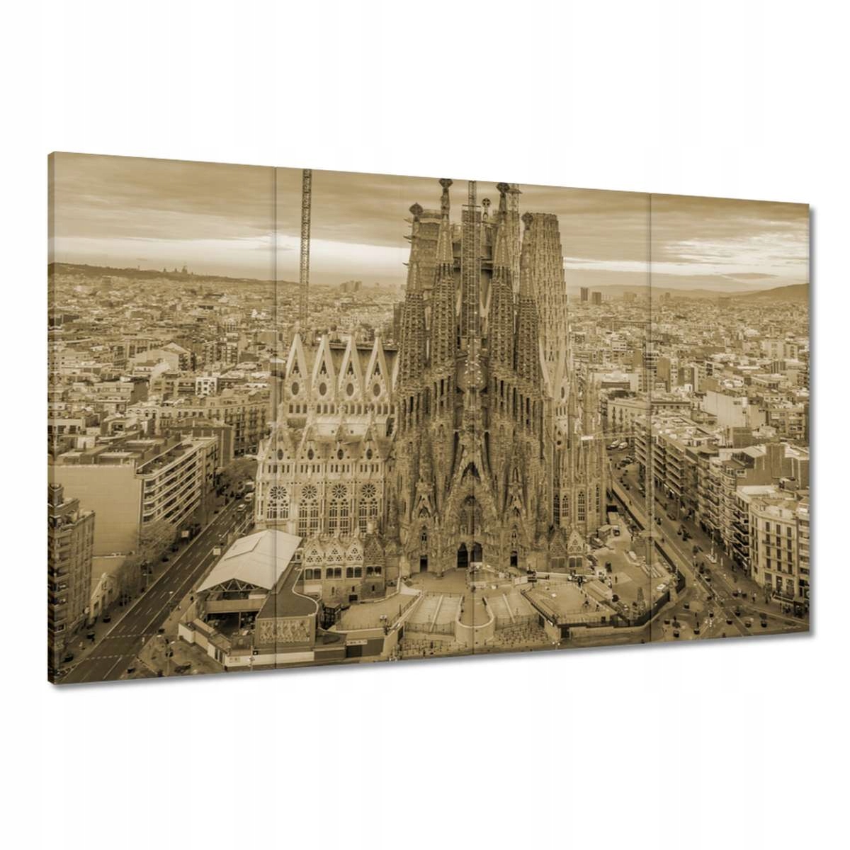 Obrazy 120x80 Slunečný den Barcelona