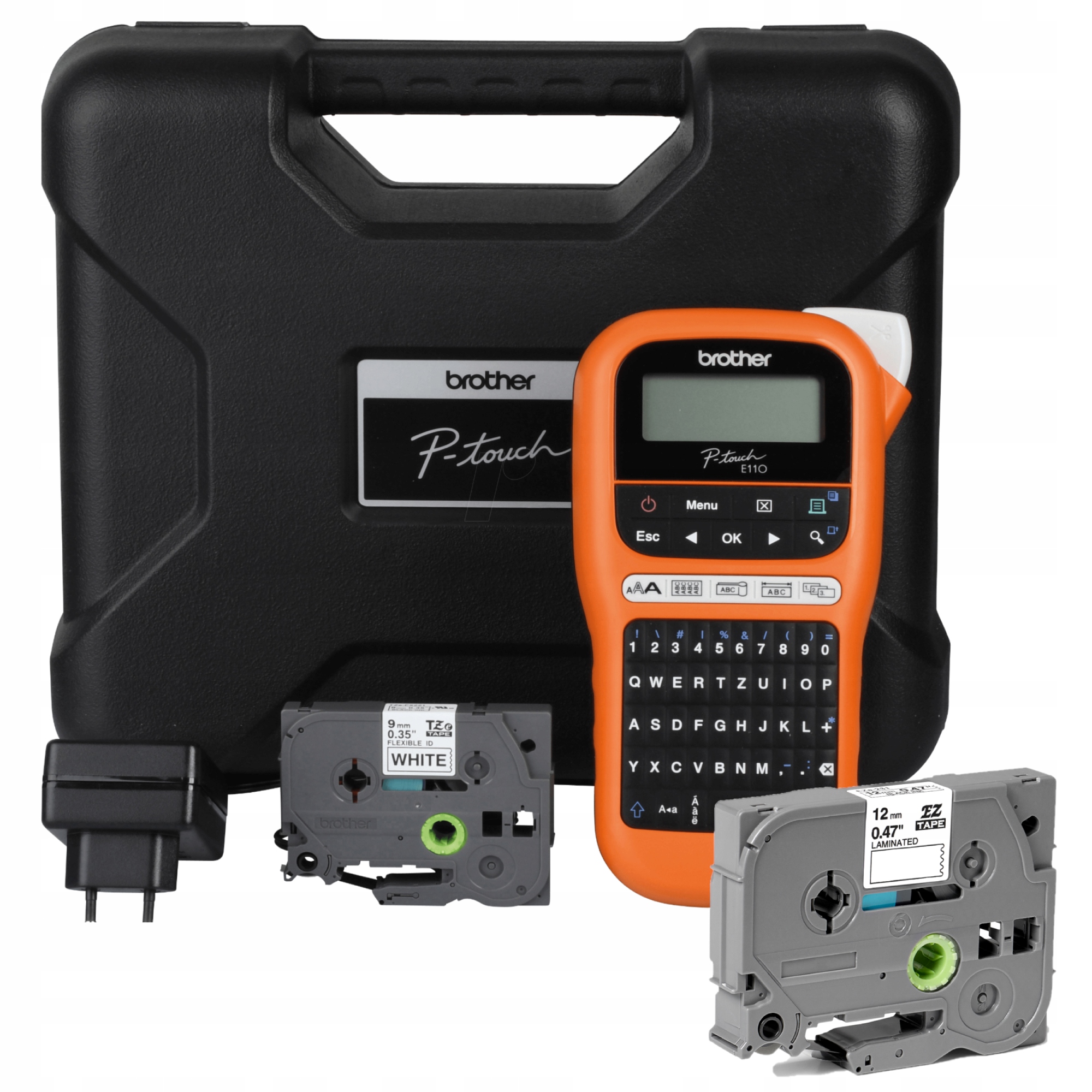Tiskárna štítků Brother P-touch PT-E110VP pásky TZe-221 TZe-231