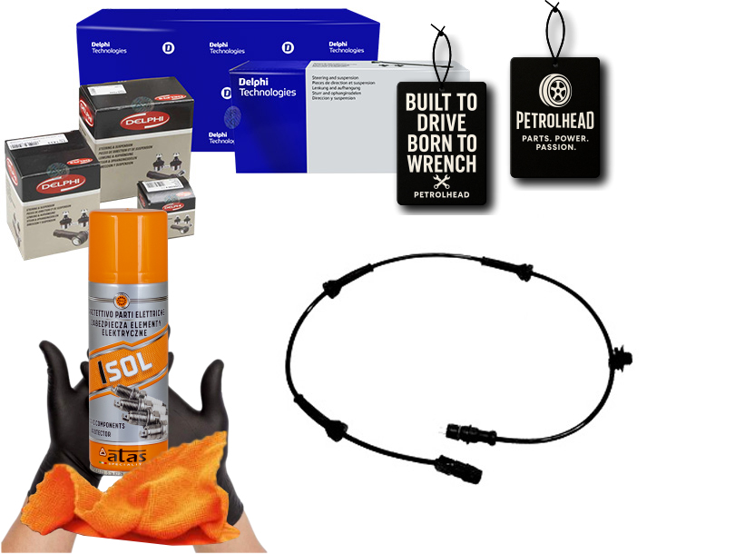 Senzor Abs Renault Přední Megane II Scenic II 720M #Petrolhead Pro+ Kit4