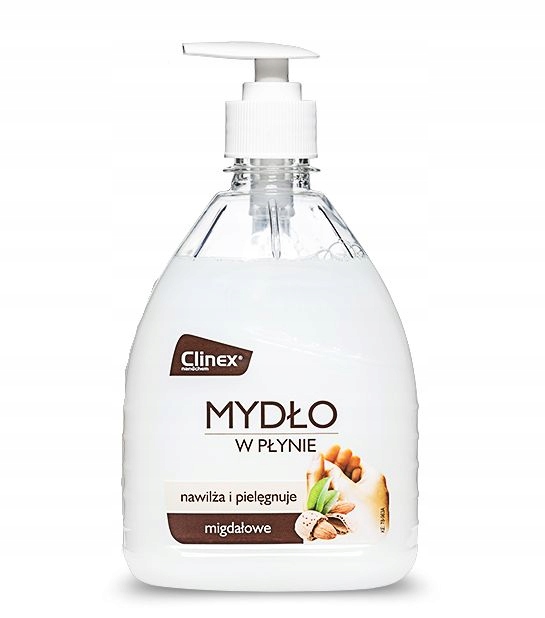 

Clinex Liquid Soap 500ml Migdałowe Mydło W Płynie