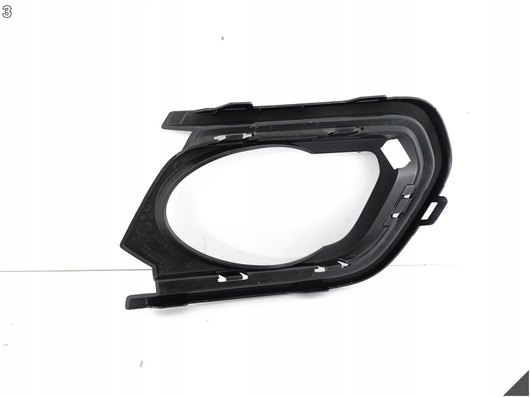 DACIA SANDERO II LOGAN II frame grid fog lights intake W bumper left front