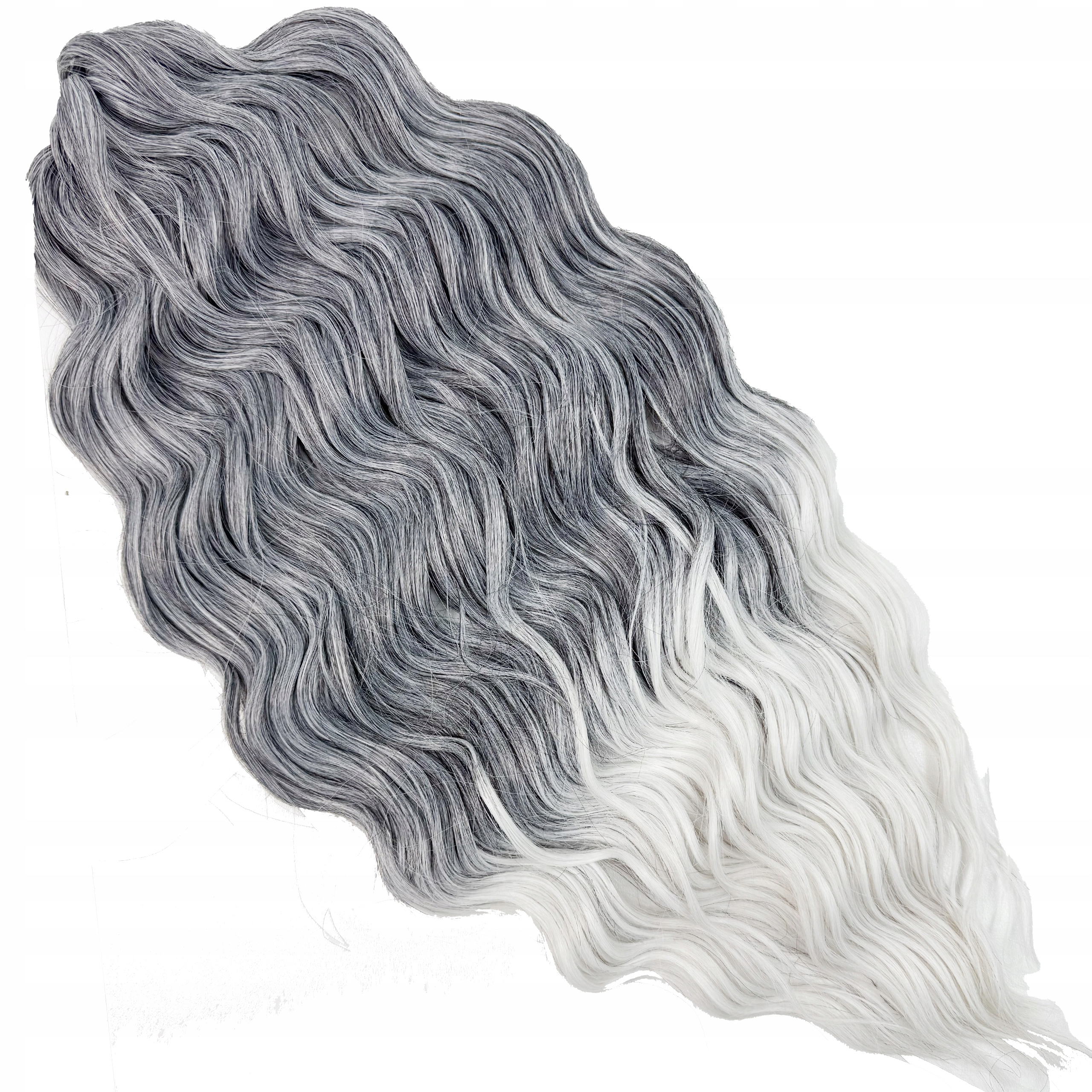 Syntetické česací vlasy Afroloki Crochet Hair Body Wave Ombre