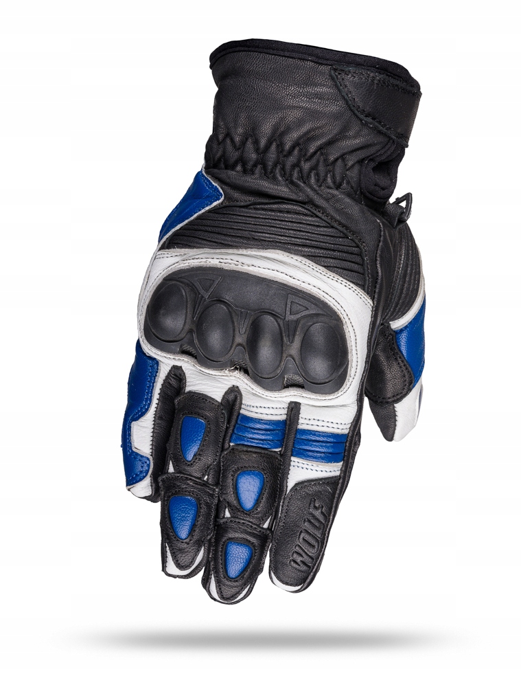 RĘKAWICE MOTOCYKLOWE WOLF BANDIT SKÓRZANE BLUE 2XL Producent Wolf