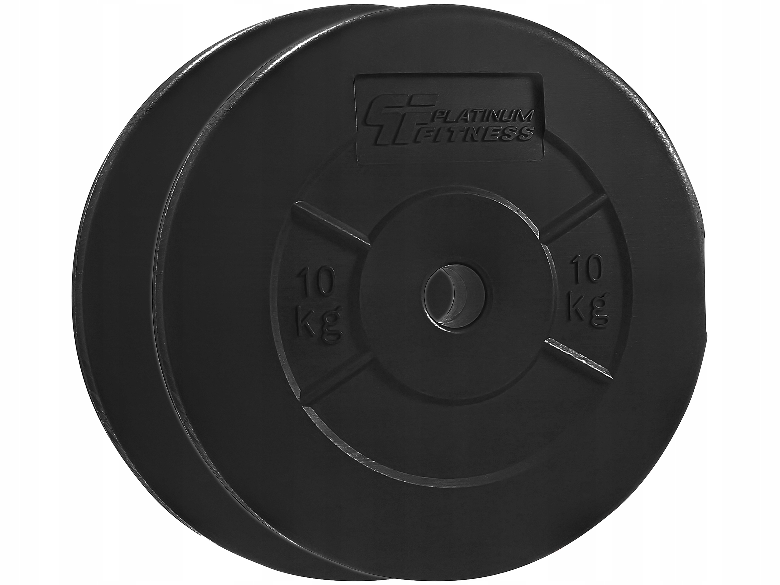 Platinum Fitness Zestaw Obciążenia 20KG Obciążenie Bitumiczne Bitumiki 29MM