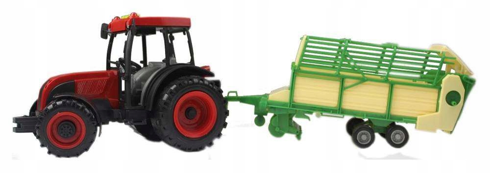 

Traktor z maszyną rolniczą światło dźwięk