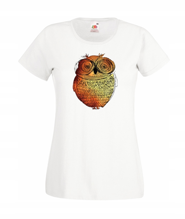 

Xs Koszulka Damska Sowy Owls Zwierzak Ptak Wzory