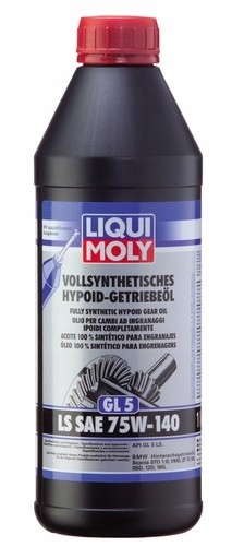 Olej przekładniowy GL5 Ls Sae 75W-140 1L Liqui Moly wysoka wydajność